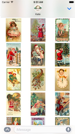 Merry Christmas & Happy New Year Vintage Postcards(圖4)-速報App