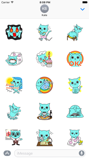 Funny Blue Cats(圖1)-速報App