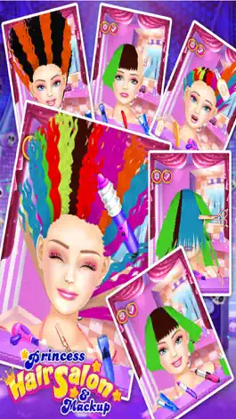 Game screenshot Princess Hair Salon & Makeup apk