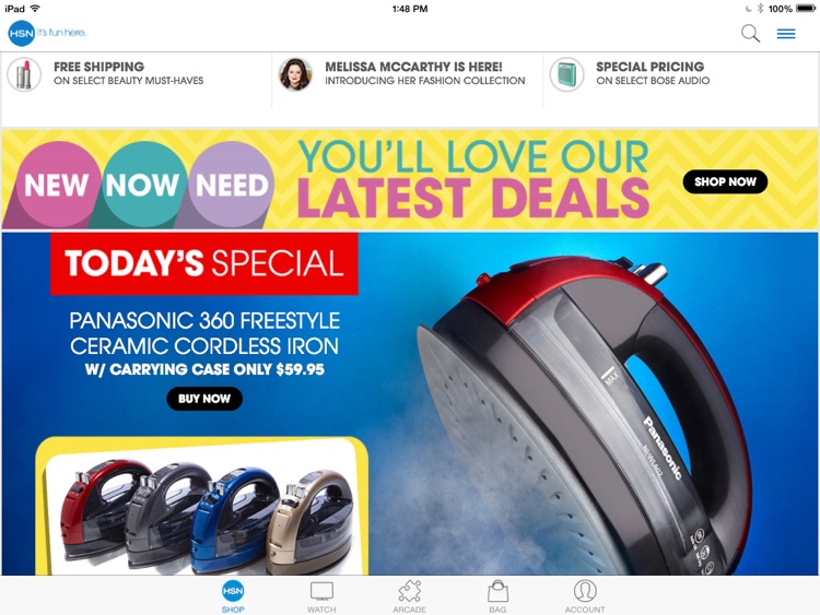 HSN for iPad