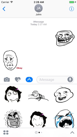 Meme Faces for iMessages(圖1)-速報App