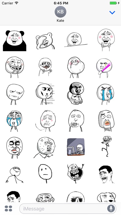 Crazy Dude Stickers