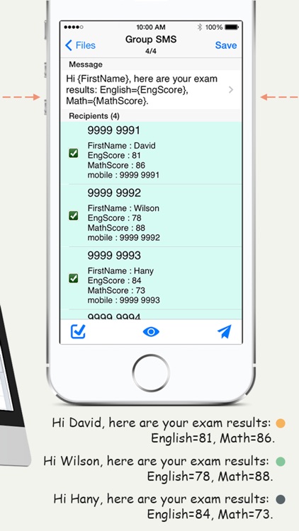 SA Group Text - Group Text from Excel