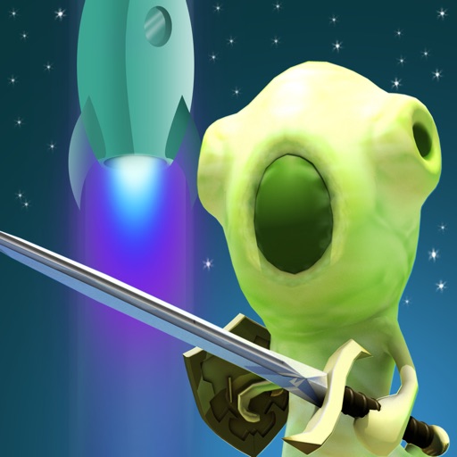Fury of Warrior Alien - sword duel iOS App