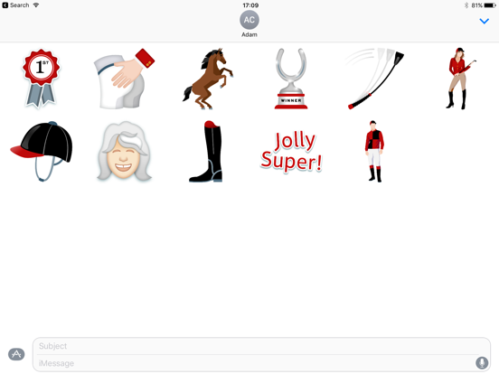 Jilly Cooper Stickersのおすすめ画像1