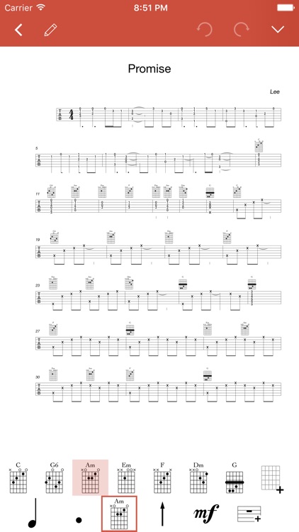 Guitar Notation Full