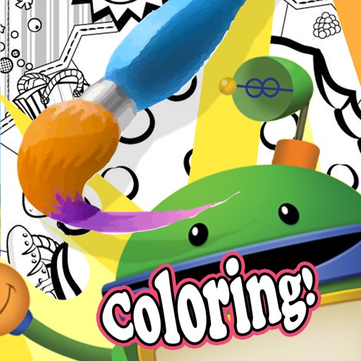 Marciancolor app for umizoomi to paint free to kid Icon