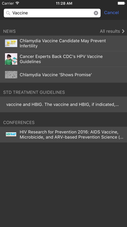 STD Clinical Toolbox for iPhone screenshot-4