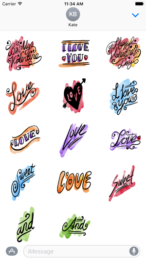 Love - Hand Written Messages in Water Color(圖1)-速報App