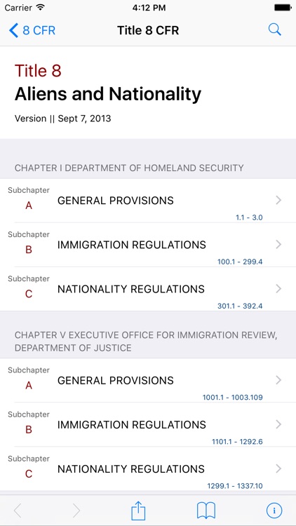 8 CFR - Aliens and Nationality (LawStack Series)