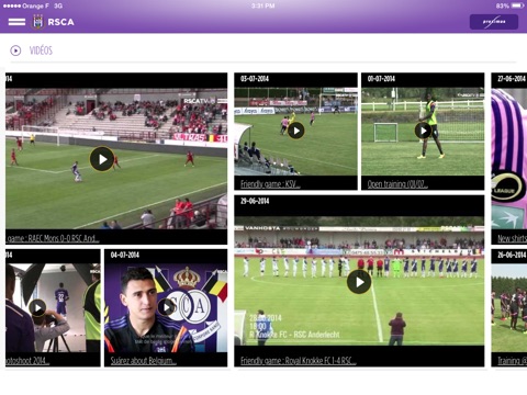 RSCA Official by Proximus screenshot 4