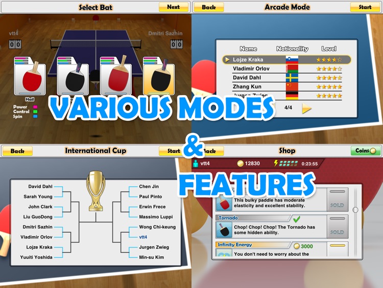 Virtual Table Tennis HD screenshot-4