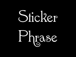 Use StickerPhrase to describe your feelings perfectly