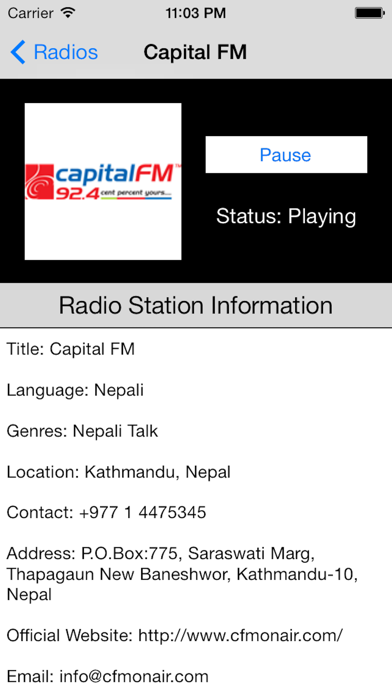 How to cancel & delete Nepal Radio Live Player (Kathmandu / Nepali / Devanagari) from iphone & ipad 4