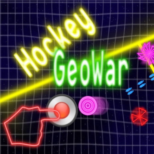 Hockey GeoWar 2Players iOS App