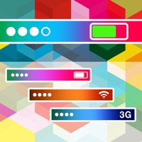  Pimp My Status Bar - Custom Top Bar Wallpapers and Colorful Backgrounds for Home Screen & Lock Screen Application Similaire