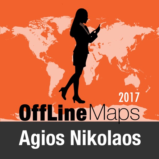 Agios Nikolaos Offline Map and Travel Trip Guide icon