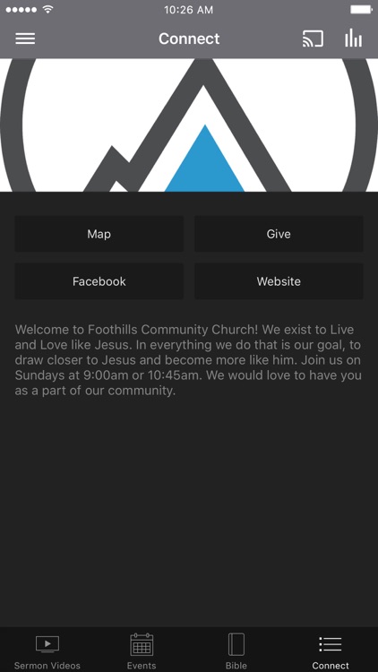 Foothills Community Church App