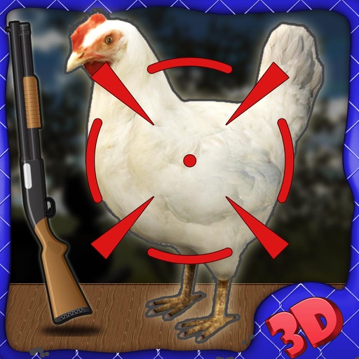 3D Chicken Hunter Simulator – Pick up hunting rifles & shoots animal to kill Icon