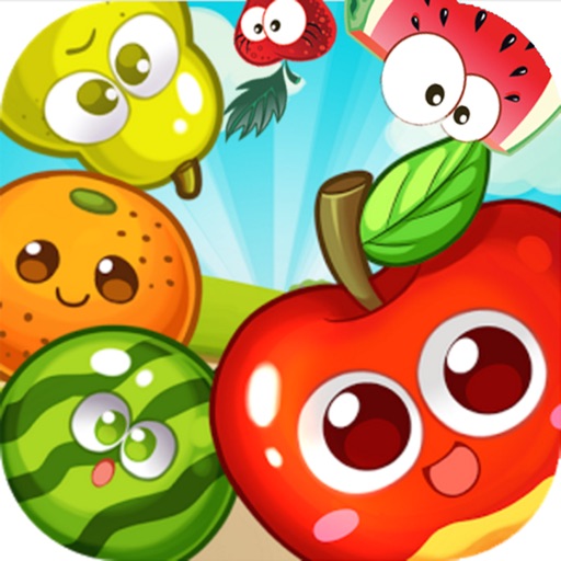 Happy Fruits Match Crush iOS App