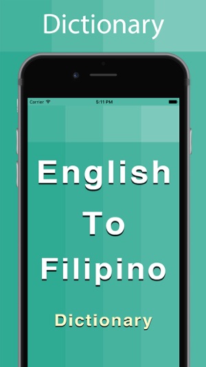 Filipino Dictionary Offline(圖1)-速報App