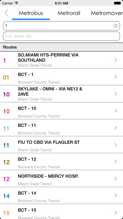Transit Tracker - Miami Dade (MDT) screenshot-4