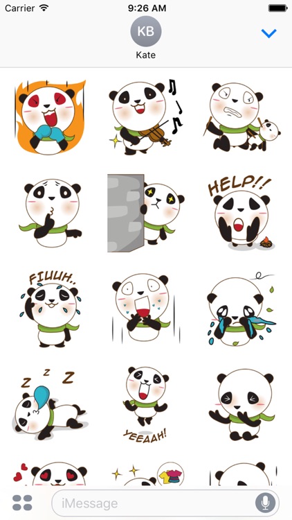 BaoBei the cute and energetic panda