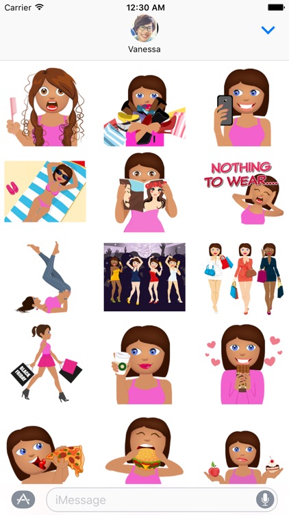 Eva – Sassy Emoji Stickers for Women on iMessage