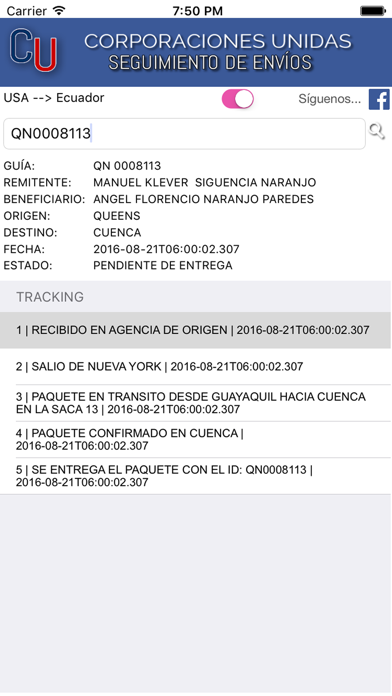 How to cancel & delete Corporaciones Unidas. from iphone & ipad 2