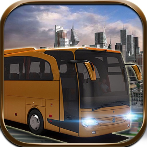 Modern city bus driver 3d : free simulation game iOS App