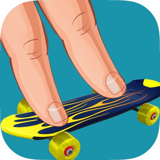 Skate Board Stunts : Skill Skateboarding fun games Icon