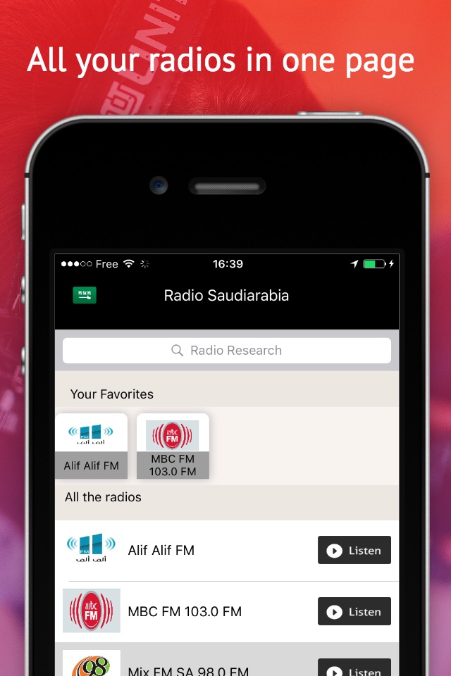 Radio Saudi Arabia - Radios SAR FREE screenshot 3