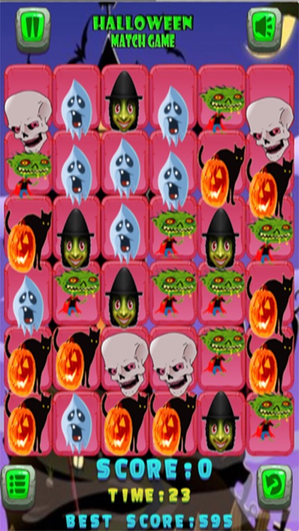 halloween matching game is halloween online game