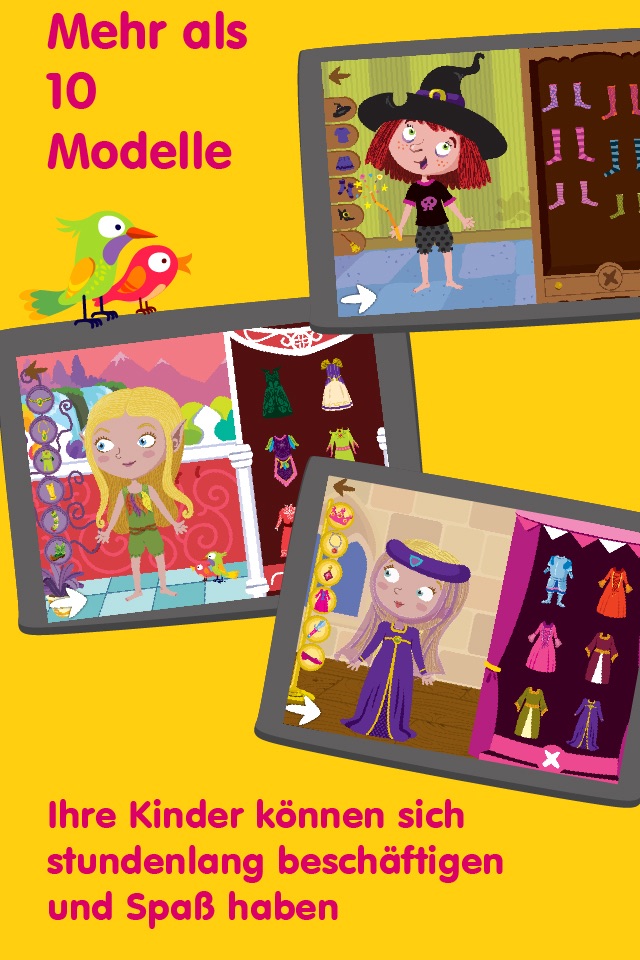Dress Up Characters - Dressing Games for Toddlers screenshot 2