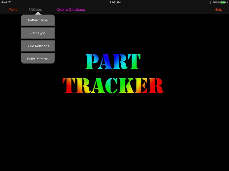 Parts Tracker