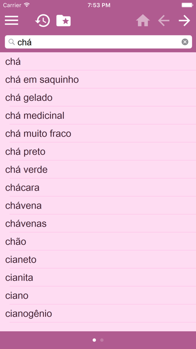 Dicionário Português-Multilíngue screenshot 4
