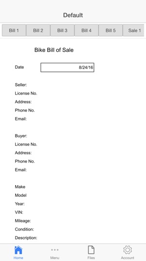 Bike Bill of Sale(圖1)-速報App
