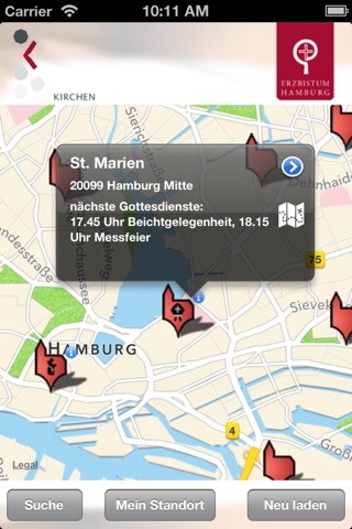 Erzbistum Hamburg screenshot 2