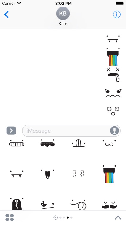 Retro Doodle Emoji
