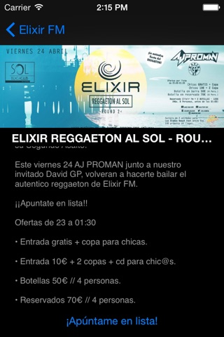 Elixir FM screenshot 3