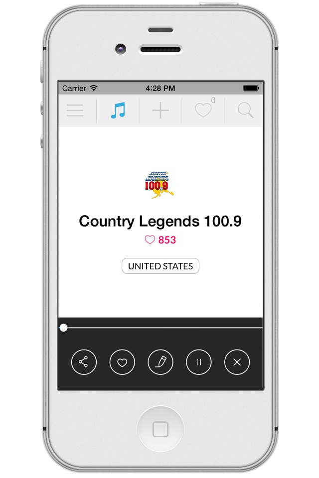 Radio Country FM screenshot 2