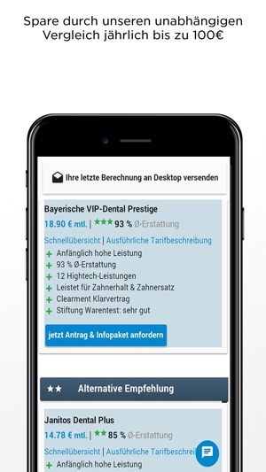 Vergleich Zahnzusatzversicherung(圖1)-速報App