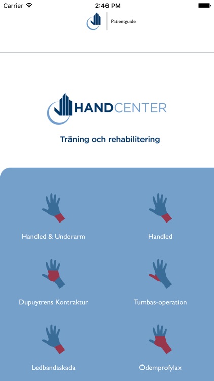 HandCenter patientguide