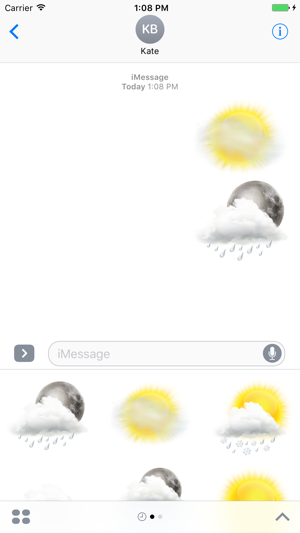 Weather stickers Pack(圖1)-速報App