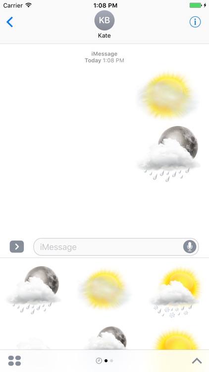 Weather stickers Pack