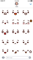 Doodle Faces - Animated Stickers Captura de tela 5