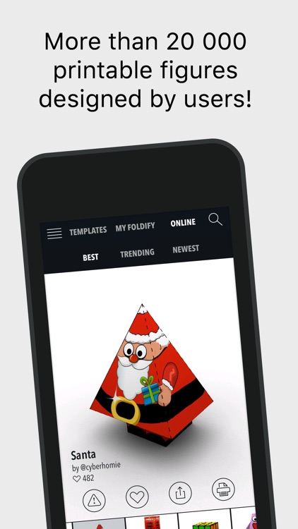 Foldify - Create, Print & Fold! screenshot-3