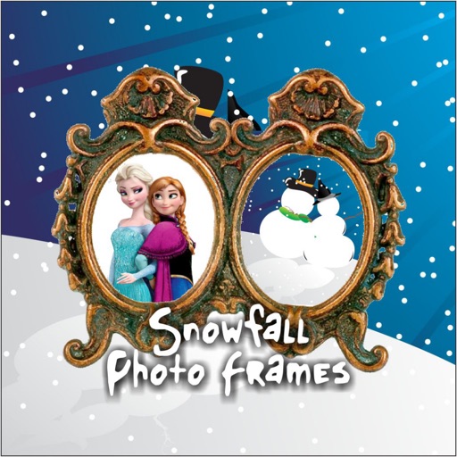 SnowFall Photo Frames Wraps In Amazing Snowball HD