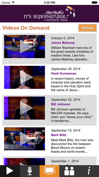 Sid Roth's It's Supernatural! Network screenshot-3