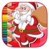 Free Coloring Page Game Santa Claus Free Version